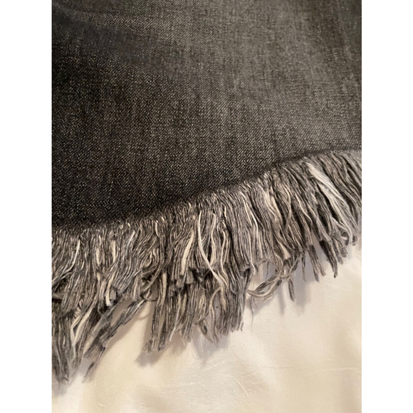 Women's Black We The Free Denim Skirt Size 29 Fringe - Picture 4 of 9